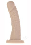 Addiction Toy Collection Edward Silicone Curved Dildo 6in - Vanilla