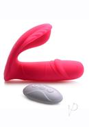 Inmi Shegasm Panty Thumper Rechargeable Silicone Panty Vibe With Remote Control - Pink