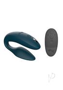 We-vibe Sync Rechargeable Silicone Couples Vibrator With Remote Control - Green Velvet