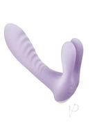 Goddess Heat Up Rechargeable Silicone Bunny Massager -...