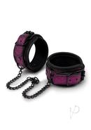 Whipsmart Dragon`s Lair Deluxe Wrist And Ankle Cuffs - Black/purple