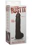 Bust It Squirting Dildo 8.5in - Black